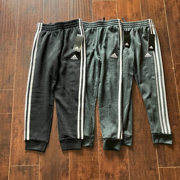 NWT 3 adidas Boy's Jogger - L (14/16) - Picture 3 of 5